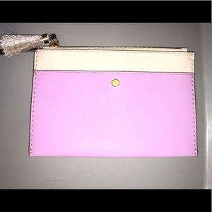 J. Crew Color Block Zip Pouch